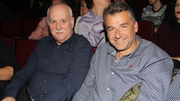 Ο Γιώργος Λιάγκας και ο Γιώργος Παπαδάκης