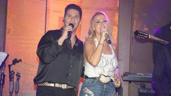 Ο Γιώργος Τσαλίκης και η Φανή Δρακοπούλου