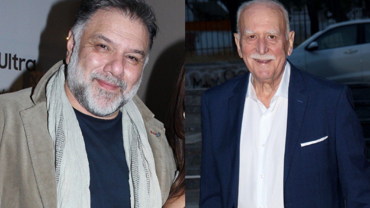 Ο Γρηγόρης Αρναούτογλου και ο Γιώργος Παπαδάκης