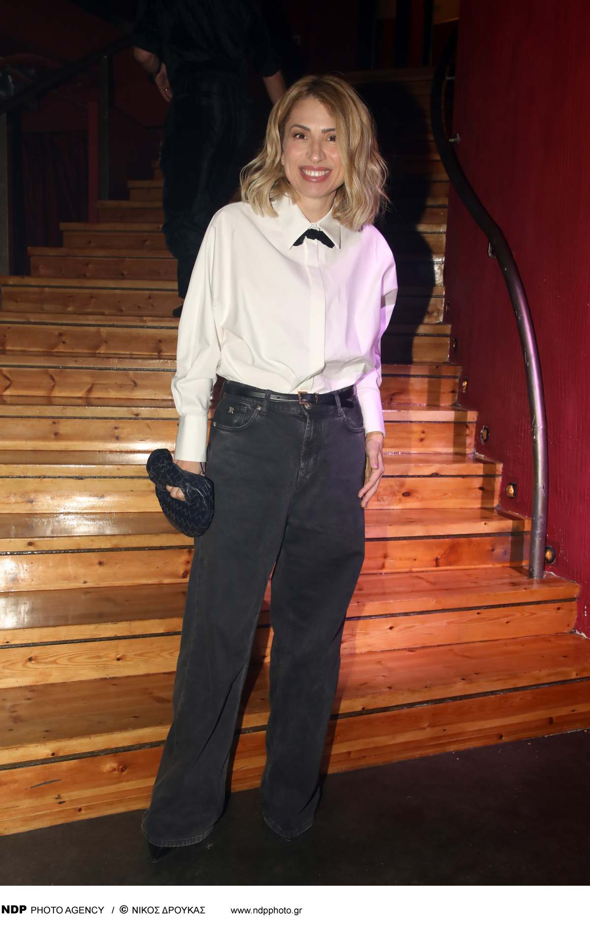 Η Μαρία Ηλιάκη σε έξοδό της