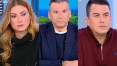 Δέσποινα Καμπούρη, Γιώργος Λιάγκας και Πάνος Κατσαρίδης