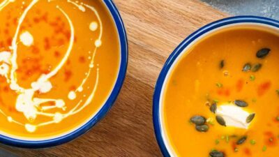 καροτόσουπα βελουτέ