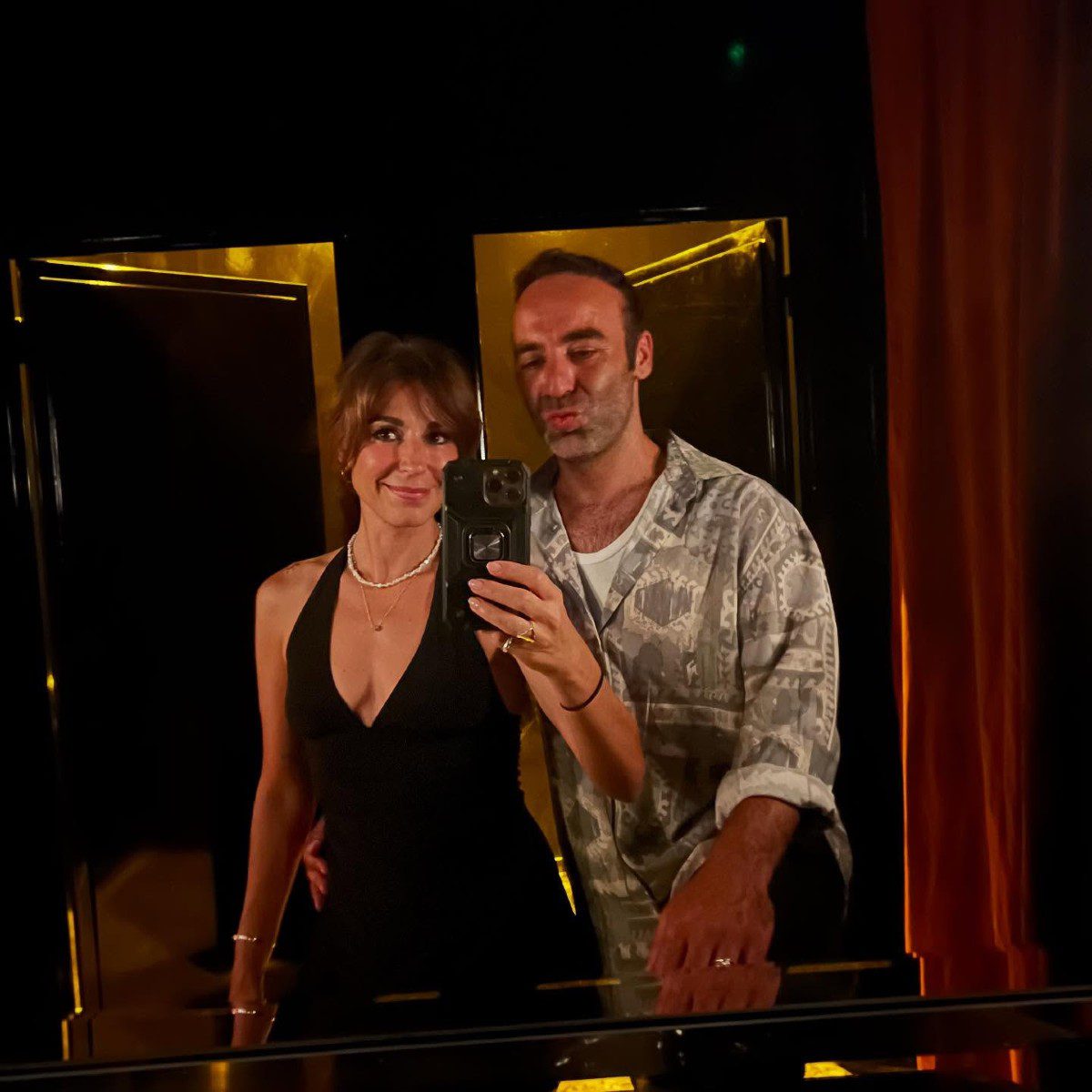 Η Κατερίνα Παπουτσάκη και ο Θάνος Χατζόπουλος