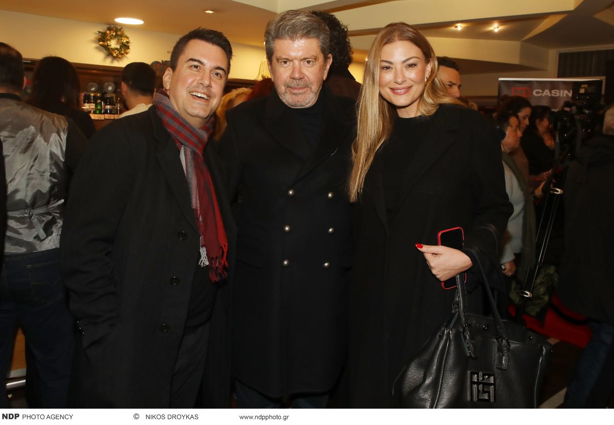 Ο Πάνος Κατσαρίδης. η Δέσποινα Καμπούρη και ο Γιάννης Λάτσιος στην πρεμιέρα της ταινίας «Τι Ψυχή θα Παραδώσεις, Μωρή; – Μέρος Πρώτο»