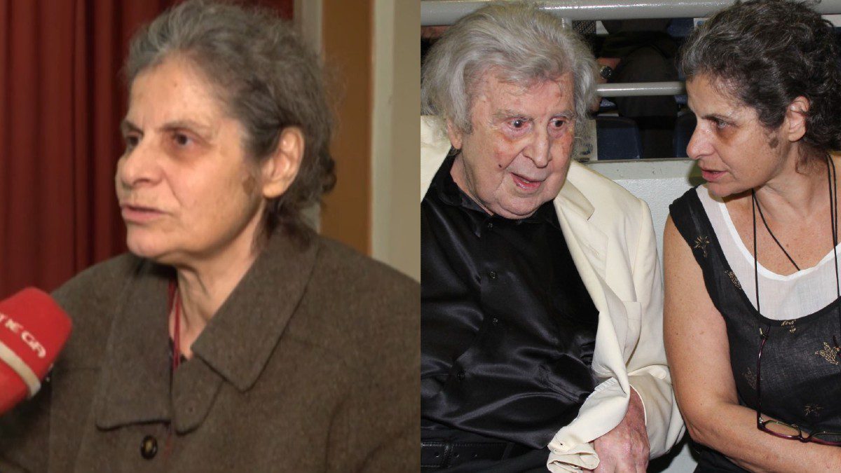 Η Μαργαρίτα Θεοδωράκη και ο Μίκης Θεοδωράκης