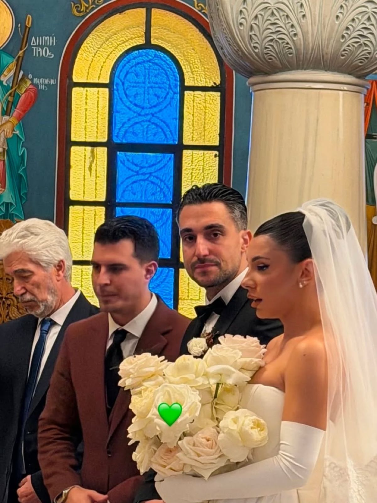 Παντρεύτηκαν ο Σάκης Κατσούλης και η Μαριαλένα Ρουμελιώτη