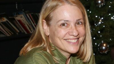 Η Μαριάνα Τουμασάτου σε δημόσια εμφάνισή της