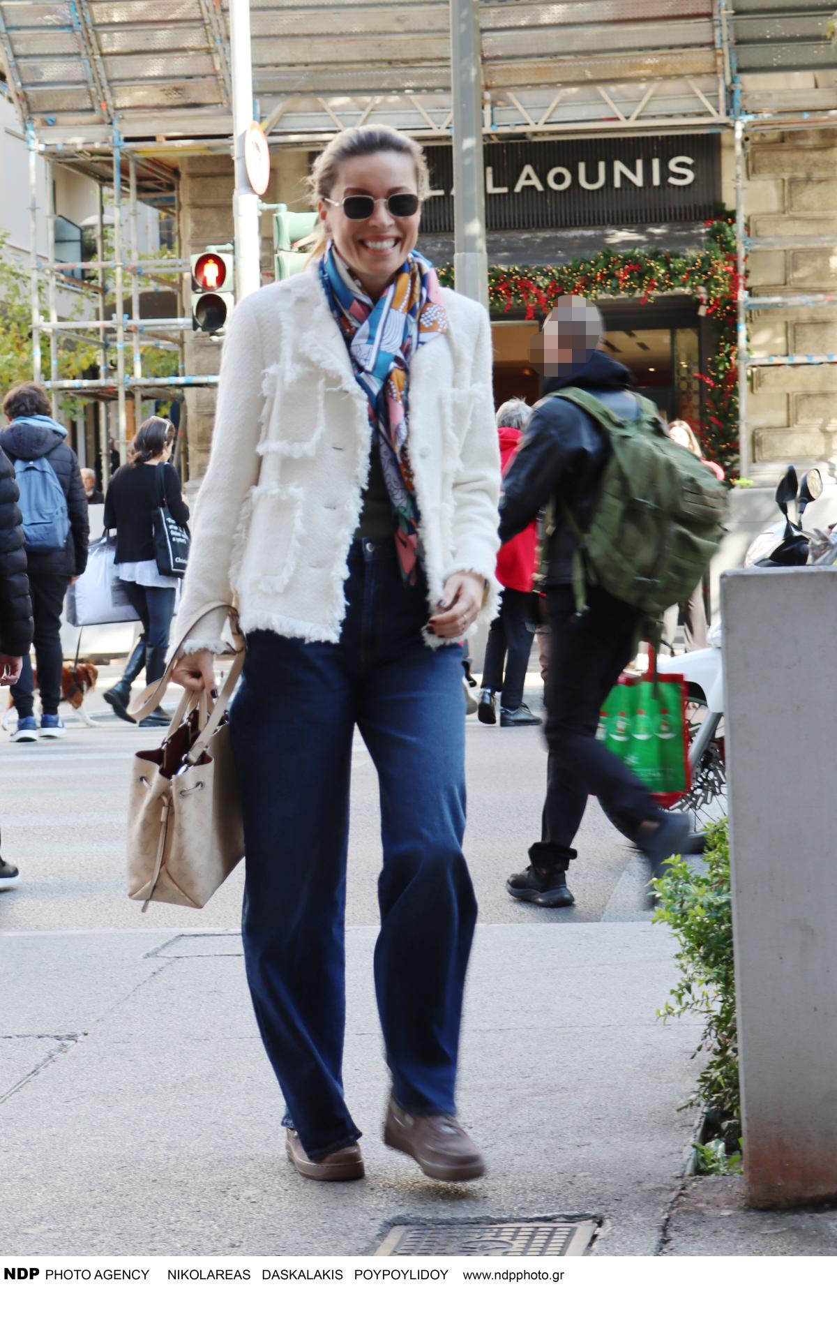 Η Μαριέττα Χρουσαλά στην Αθήνα