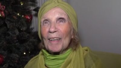 Η Μελπώ Ζαρόκωστα στην τελευταία της τηλεοπτική εμφάνιση