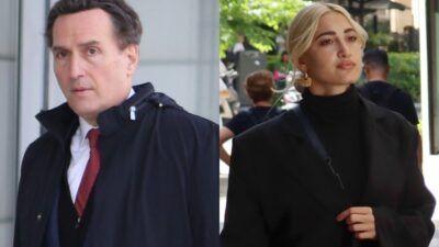 Ο Μιχάλης Δημητρακόπουλος και η Ιωάννα Τούνη