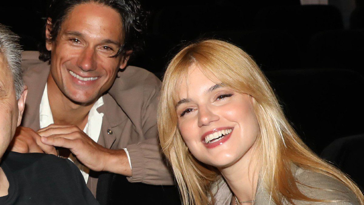 Ο Πάνος Βλάχος και η Νατάσα Εξηνταβελώνη