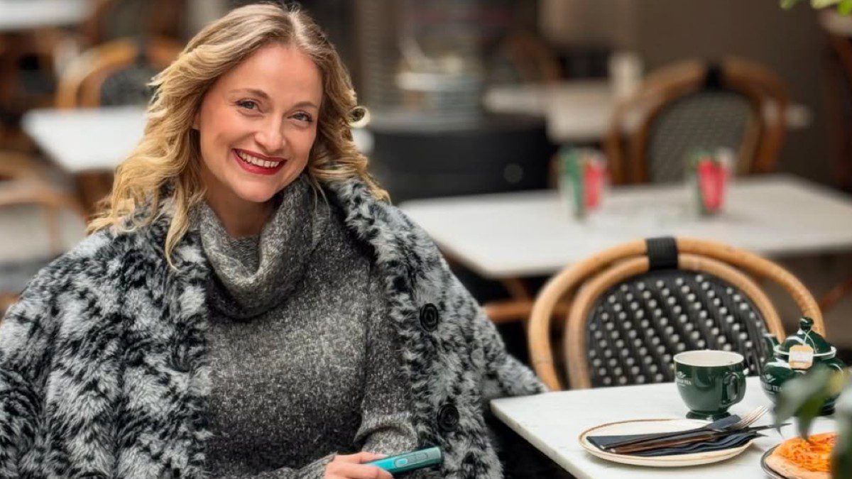 Η Λένα Δροσάκη σε έξοδό της