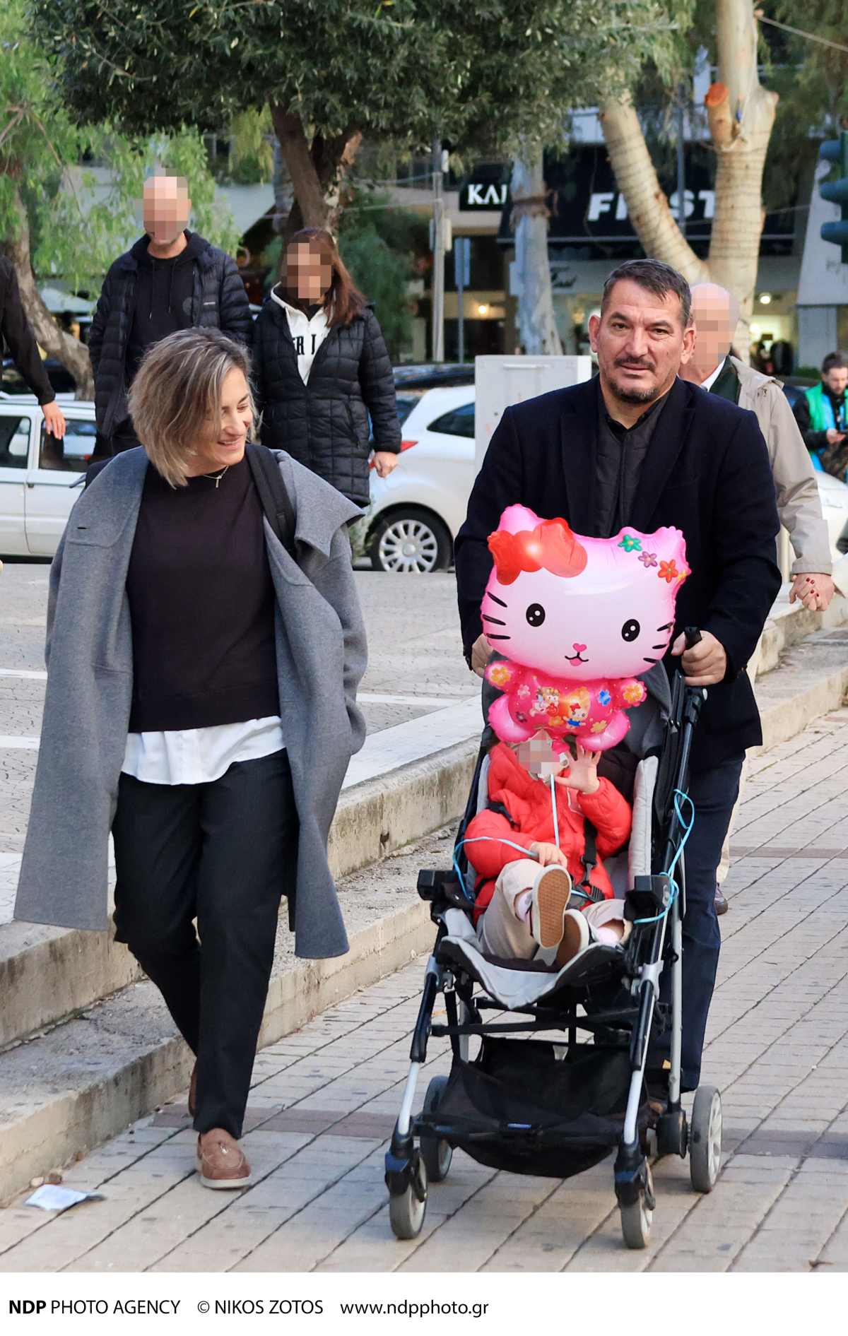 Ο Πύρρος Δήμας και η Αφροδίτη Σκαφιδά