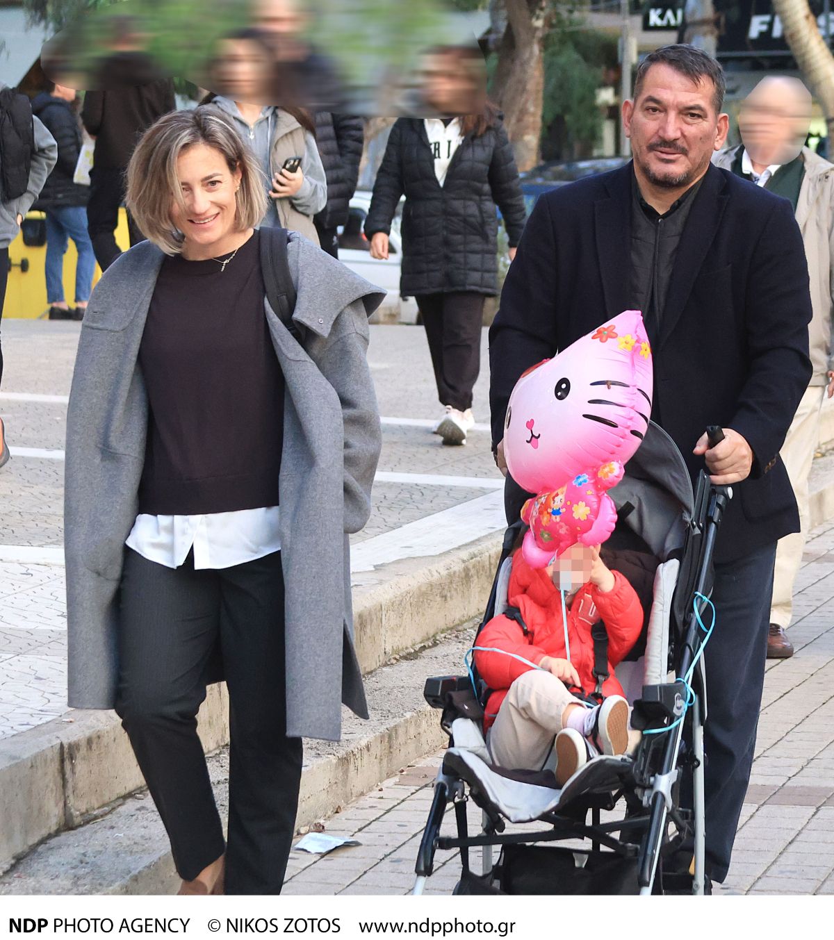 Ο Πύρρος Δήμας και η Αφροδίτη Σκαφιδά