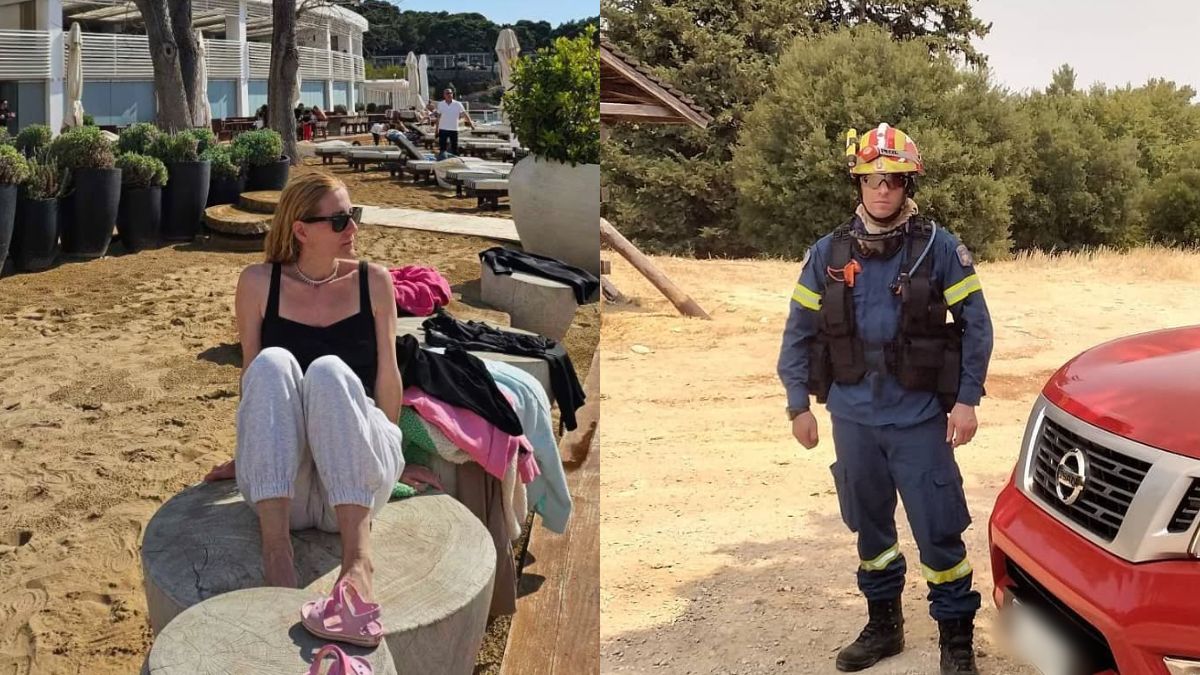 Η Βαλεντίνη Ράντη με τον σύζυγό της, Θάνο Φουντούκη