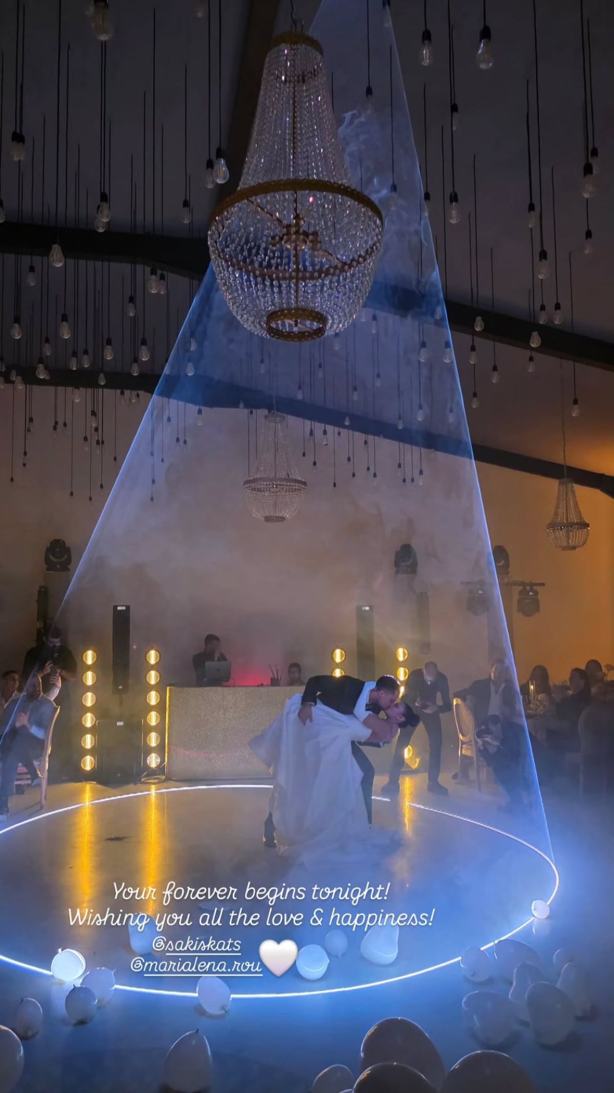 Η Μαριαλένα Ρουμελιώτη και ο Σάκης Κατσούλης 