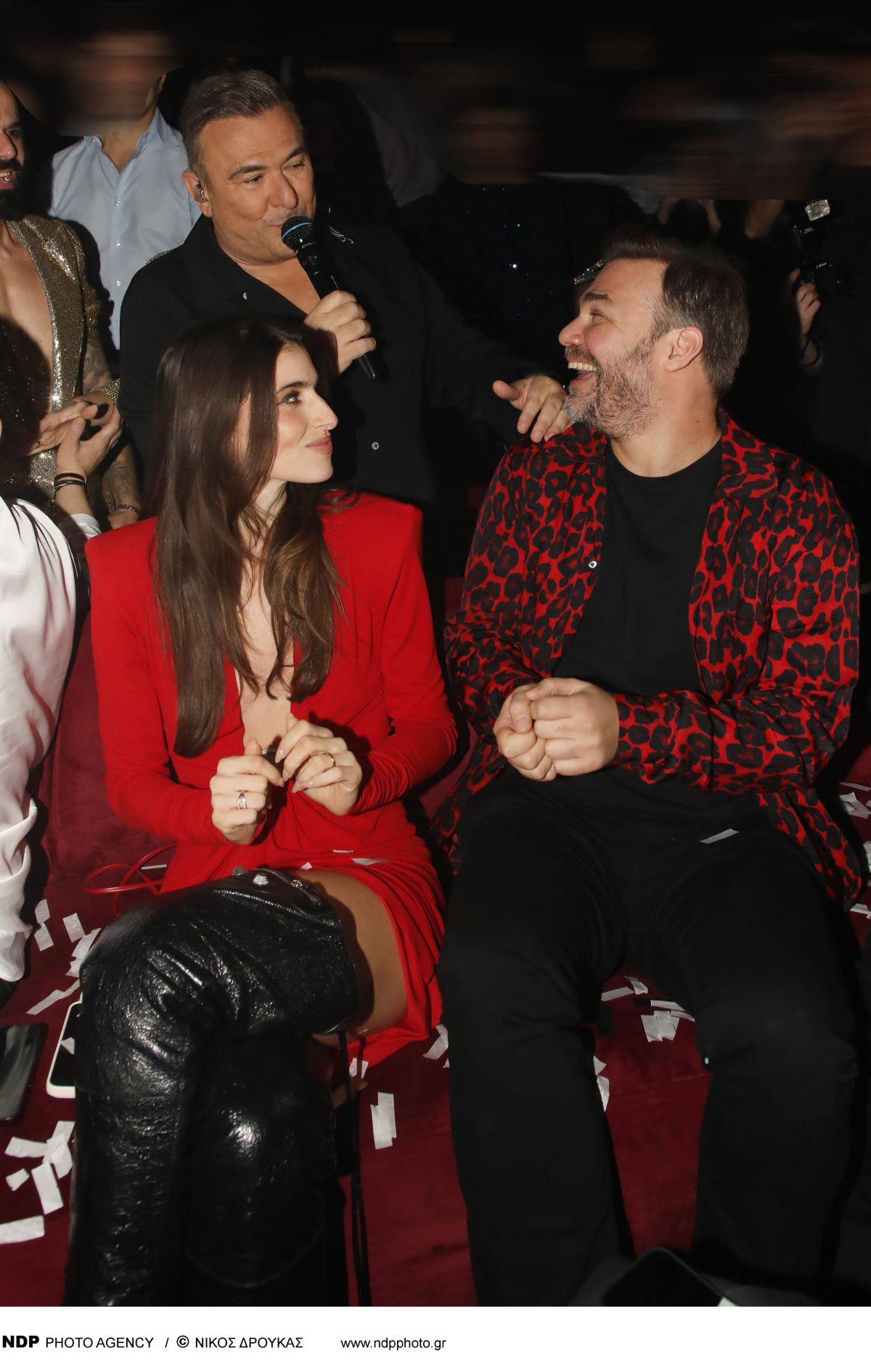 Ηθοποιοί Ιωάννα Σαρρή και Γιώργος Σαμπάνης στο NOX