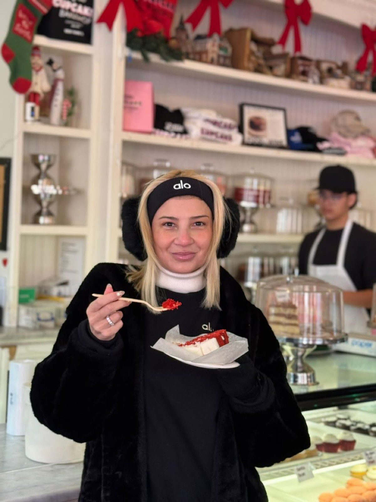 Η Φαίη Σκορδά στη Νέα Υόρκη