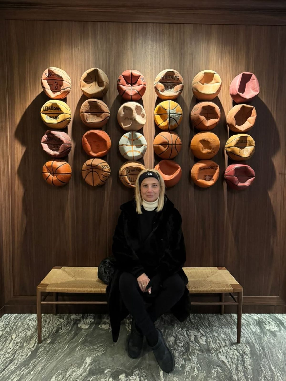 Η Φαίη Σκορδά στη Νέα Υόρκη