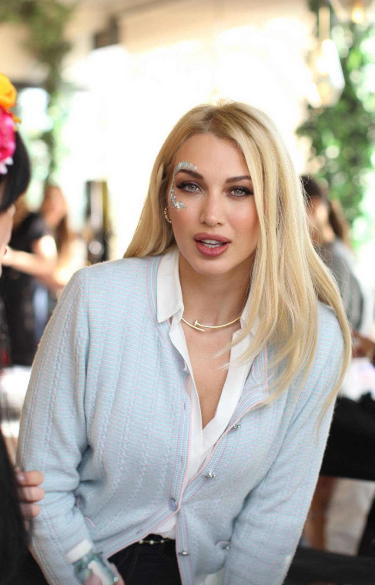 Η Κωνσταντίνα Σπυροπούλου στο πάρτι του γιου της