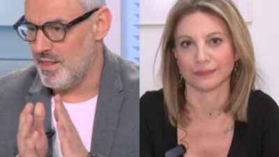 Ο Πέτρος Συρίγος και η Μαρία Καρυστιανού