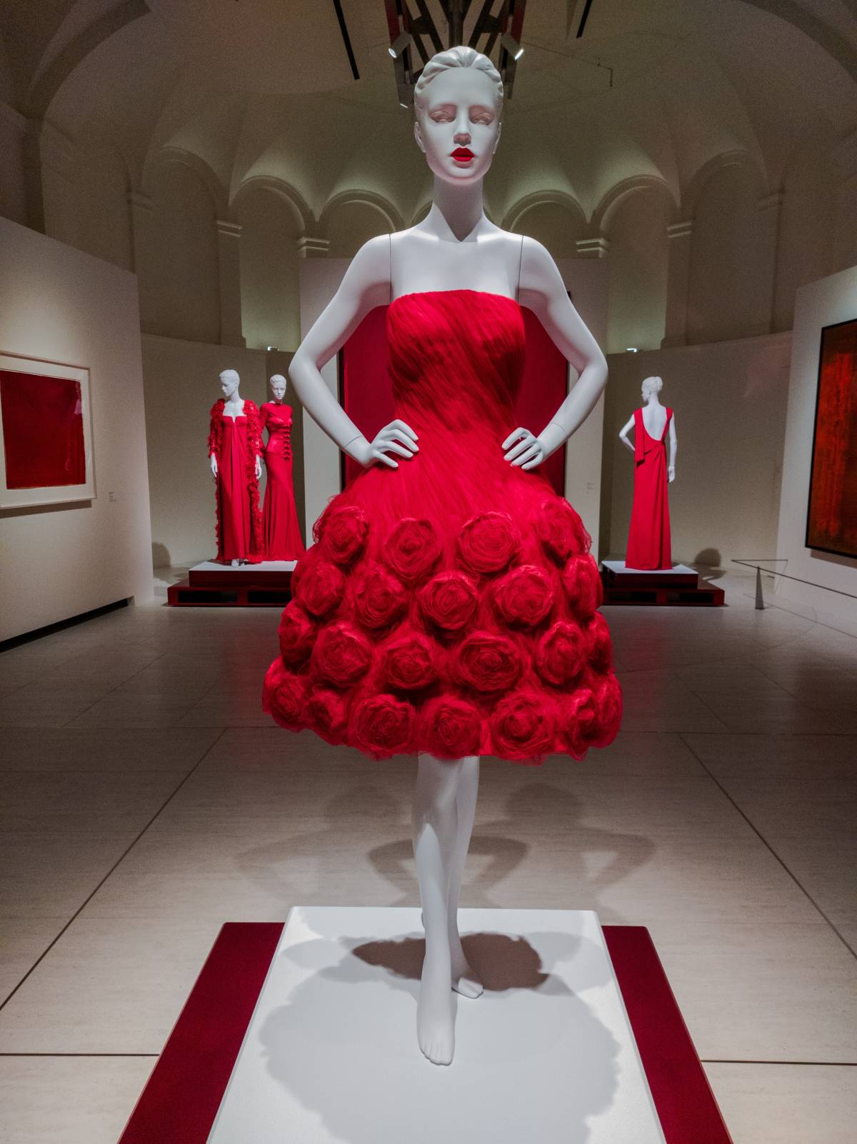 Κόκκινο φόρεμα Βαλεντίνο