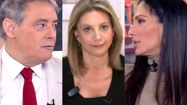 Ο Ιρδάνης Χασαπόπουλος, η Μαρία Καρυστιανού και η Ανθή Βούλγαρη