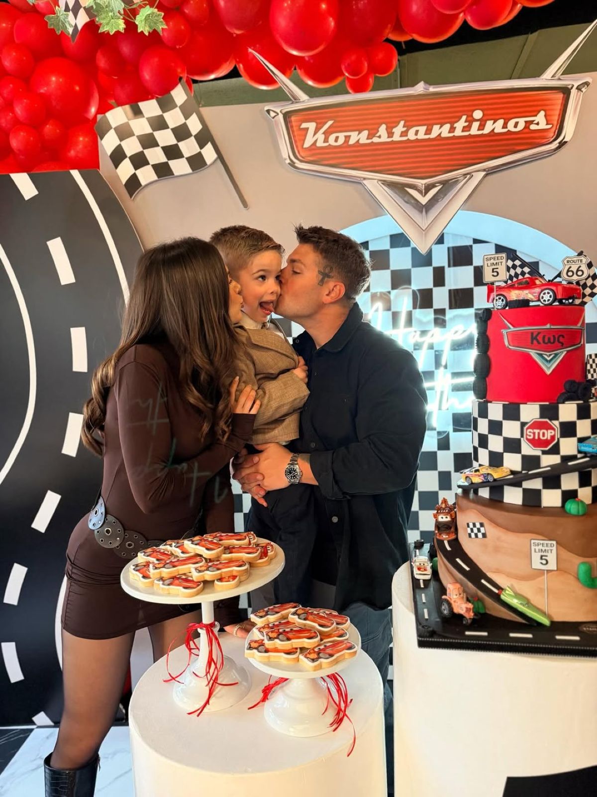 Πάρτι για τον γιο του Αλέξανδρου Κοψιάλη και της Σοφίας Φυρού