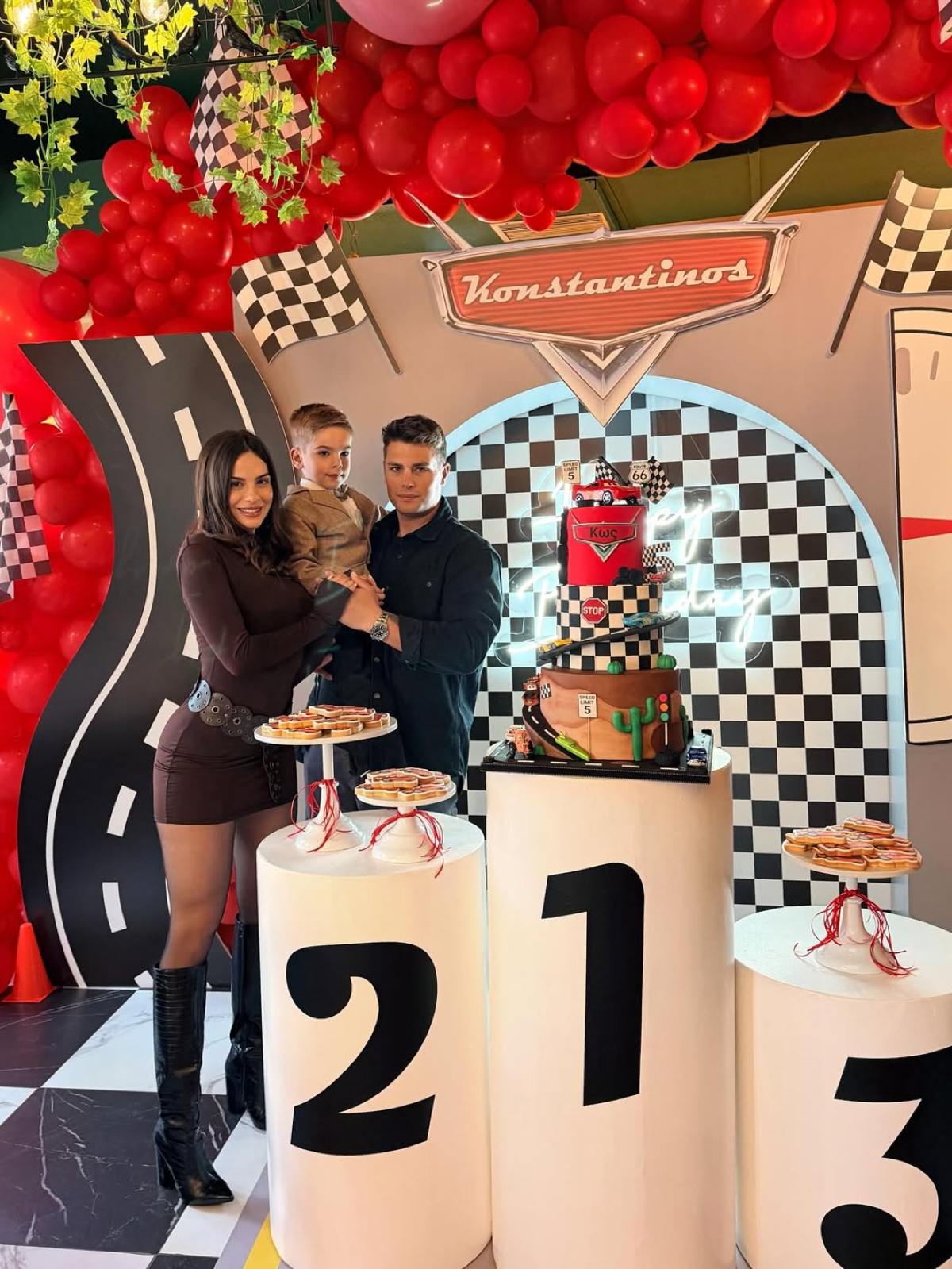 Πάρτι για τον γιο του Αλέξανδρου Κοψιάλη και της Σοφίας Φυρού