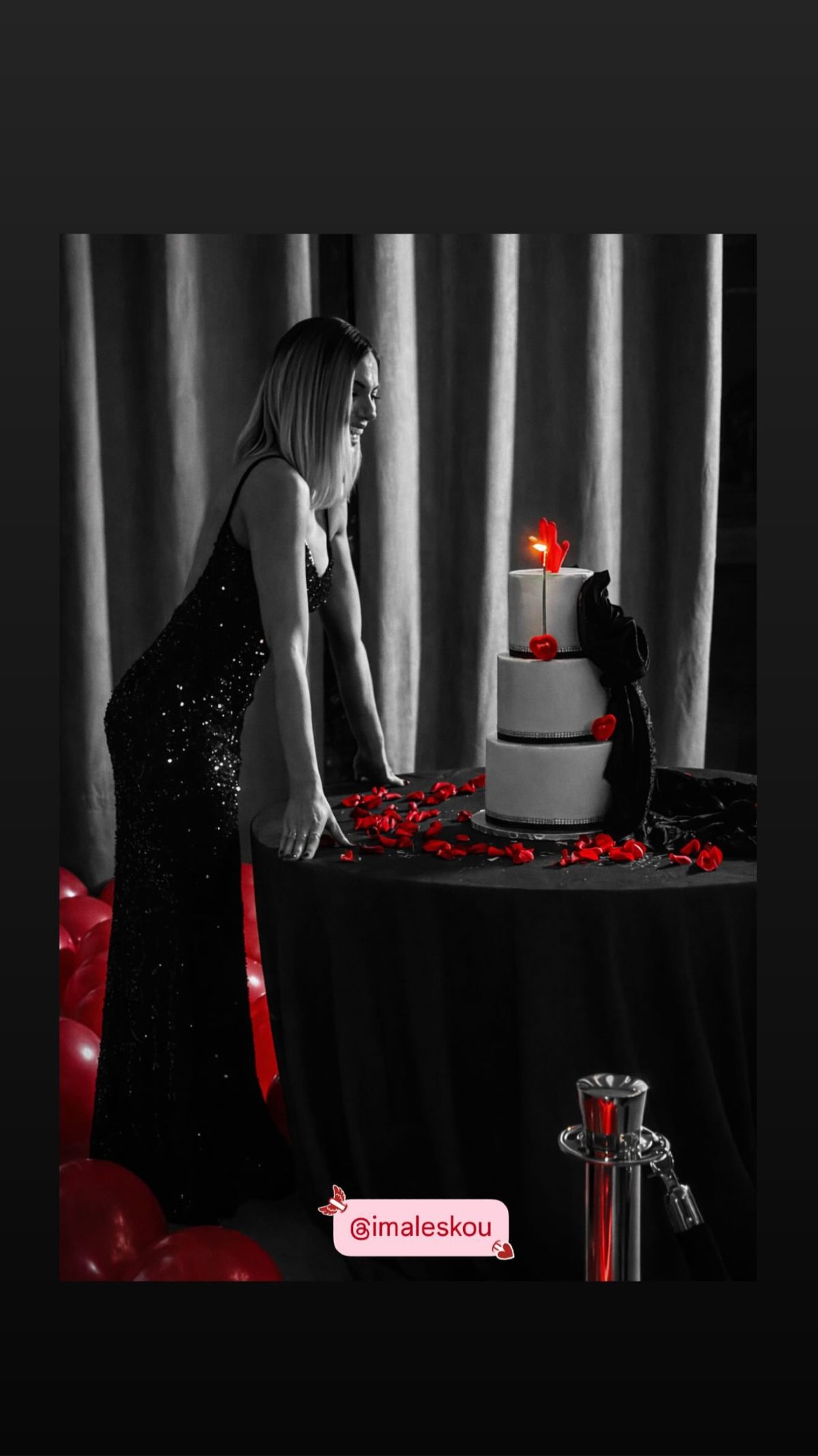 Ιωάννα Μαλέσκου πάρτι