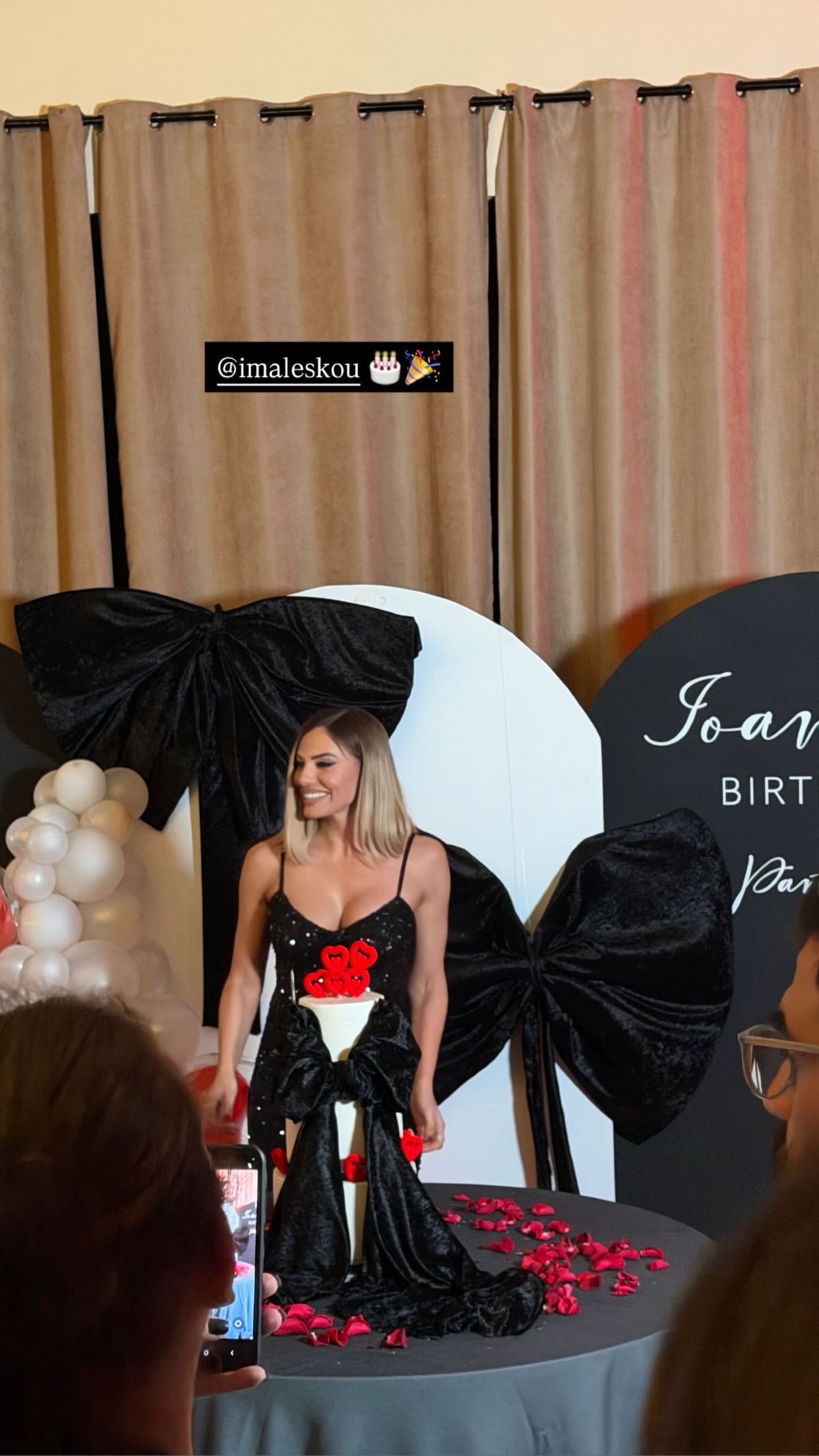 Ιωάννα Μαλέσκου πάρτι