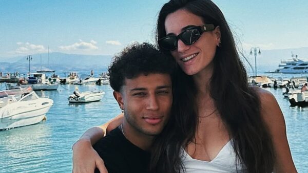 Ο Ηρακλής Τσουζίνοφ με τη σύντροφό του