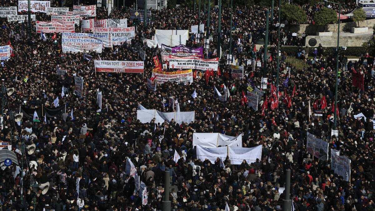 Συγκέντρωση για τα τρία χρόνια από τα Τέμπη