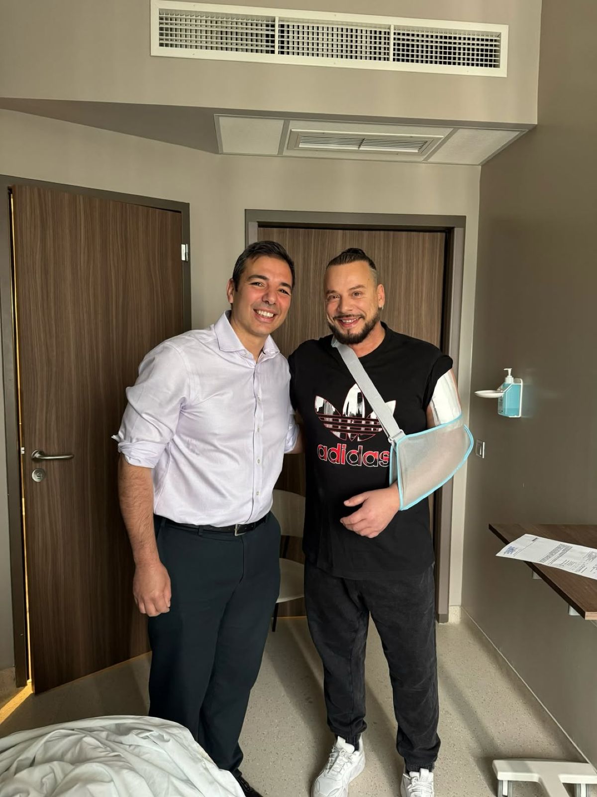 Χρήστος Δάντης χέρι