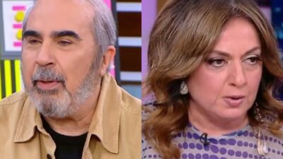 Ο Βαγγέλης Περρής και η Σοφία Μουτίδου