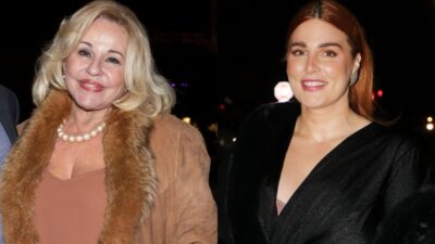 Η Μπέσυ Αργυράκη και η Εβελίνα Νικόλιζα