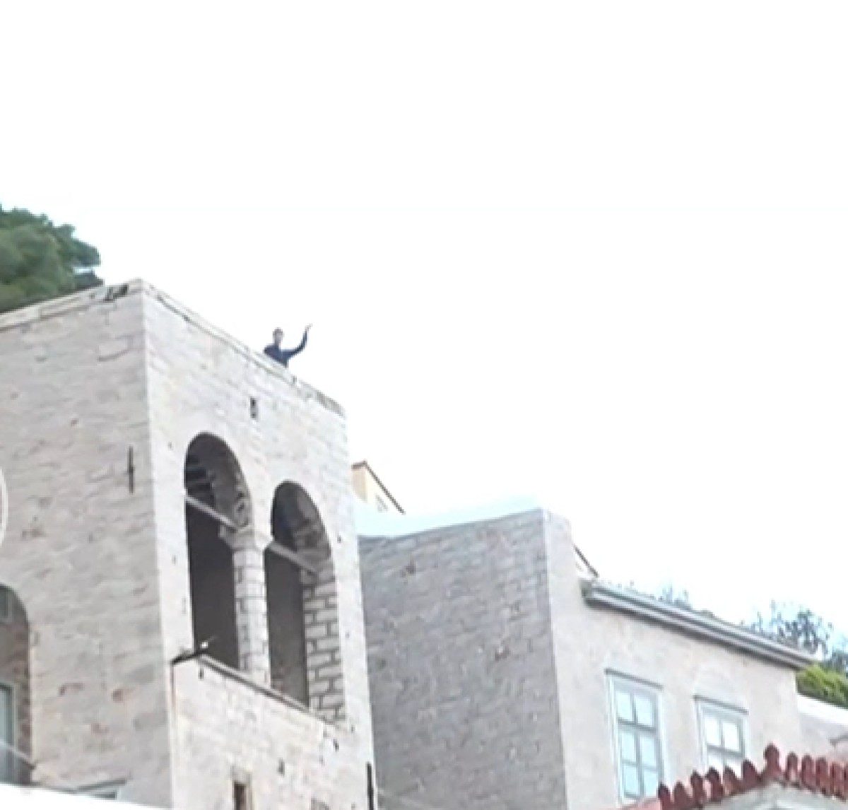 Ο Brad Pitt στην Ύδρα