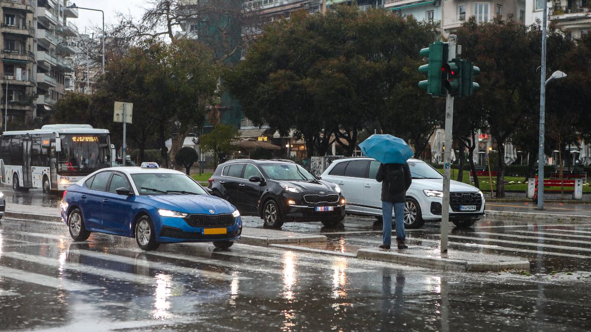 βροχερή θεσσαλονίκη