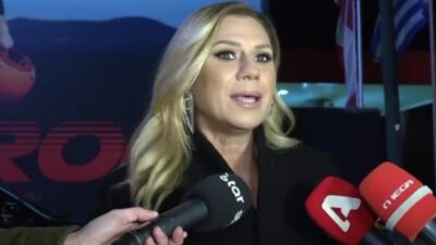 Η Κατερίνα Καραβάτου στο Happy Day