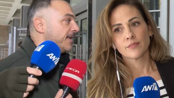 Ο Κώστας Δόξας και η Μαρία Δεληθανάση