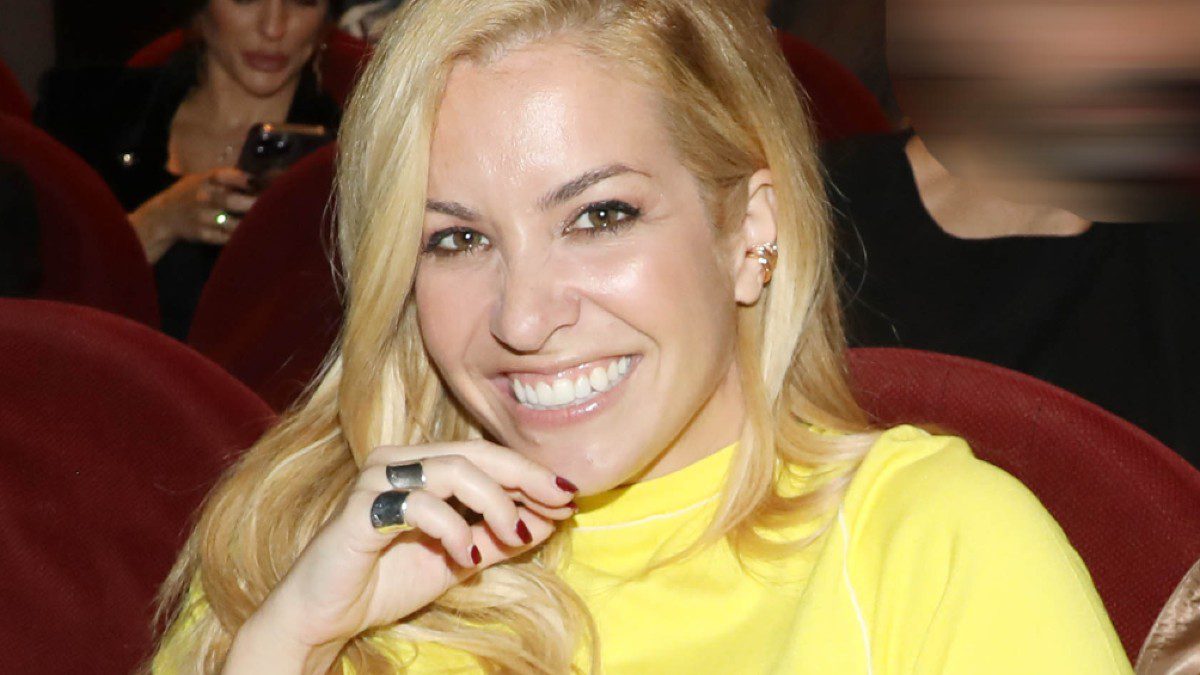 Η Μαρία Αναστασοπούλου σε έξοδό της