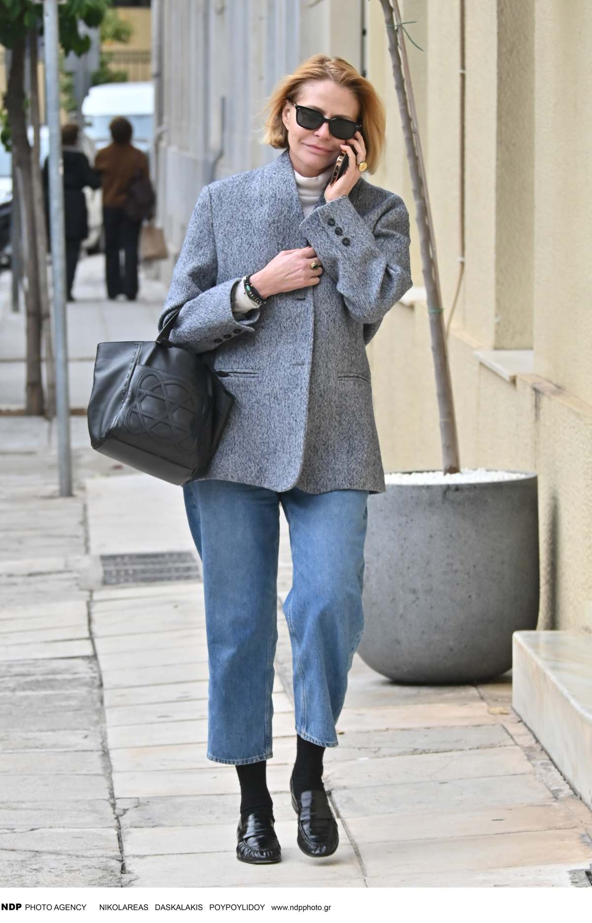 Η Τζένη Μπαλατσινού στην Αθήνα