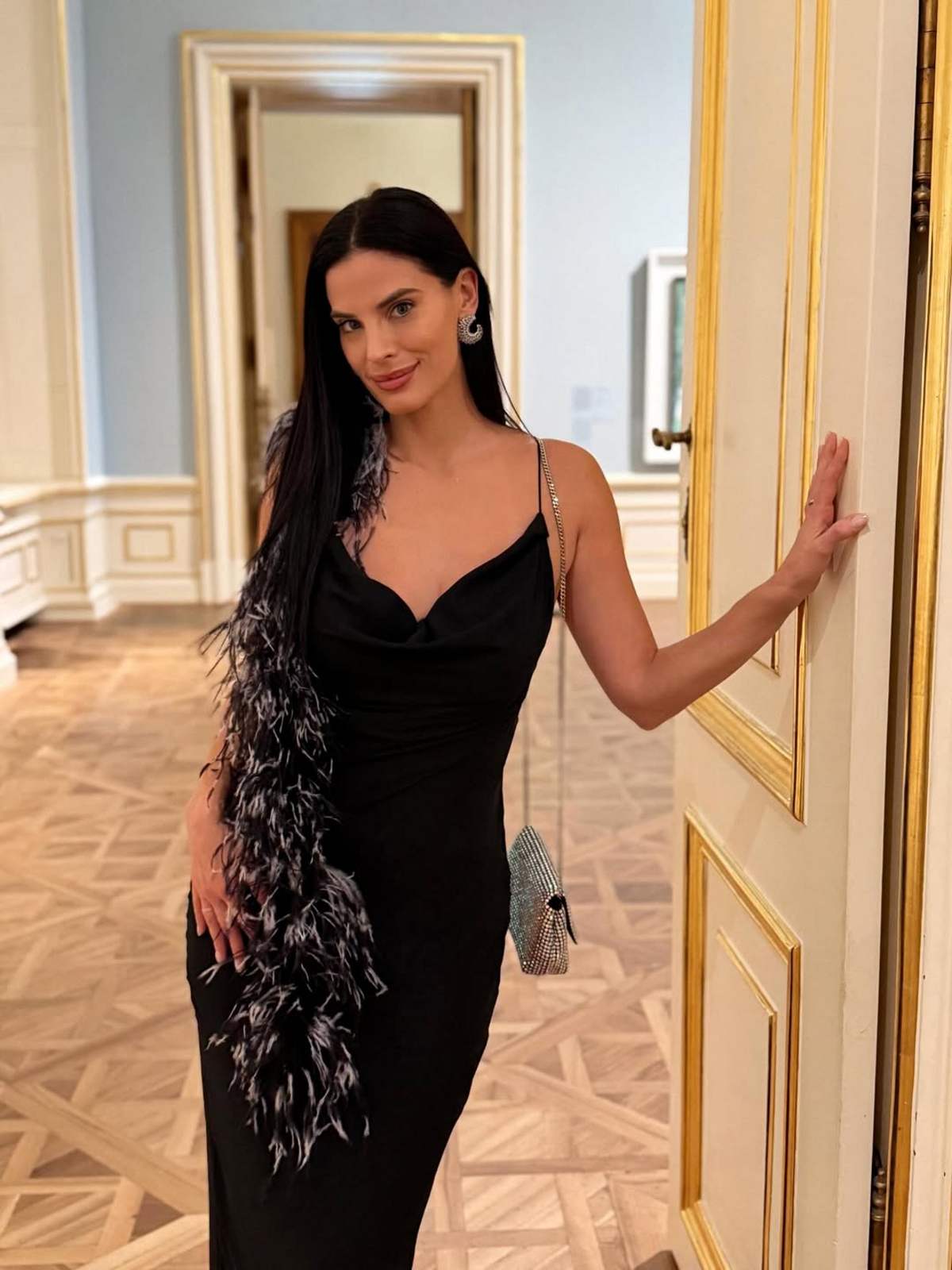 H Χριστίνα Μπόμπα σε έξοδό της