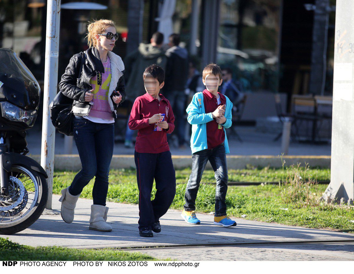 Ντορέττα Παπαδημητρίου παιδιά