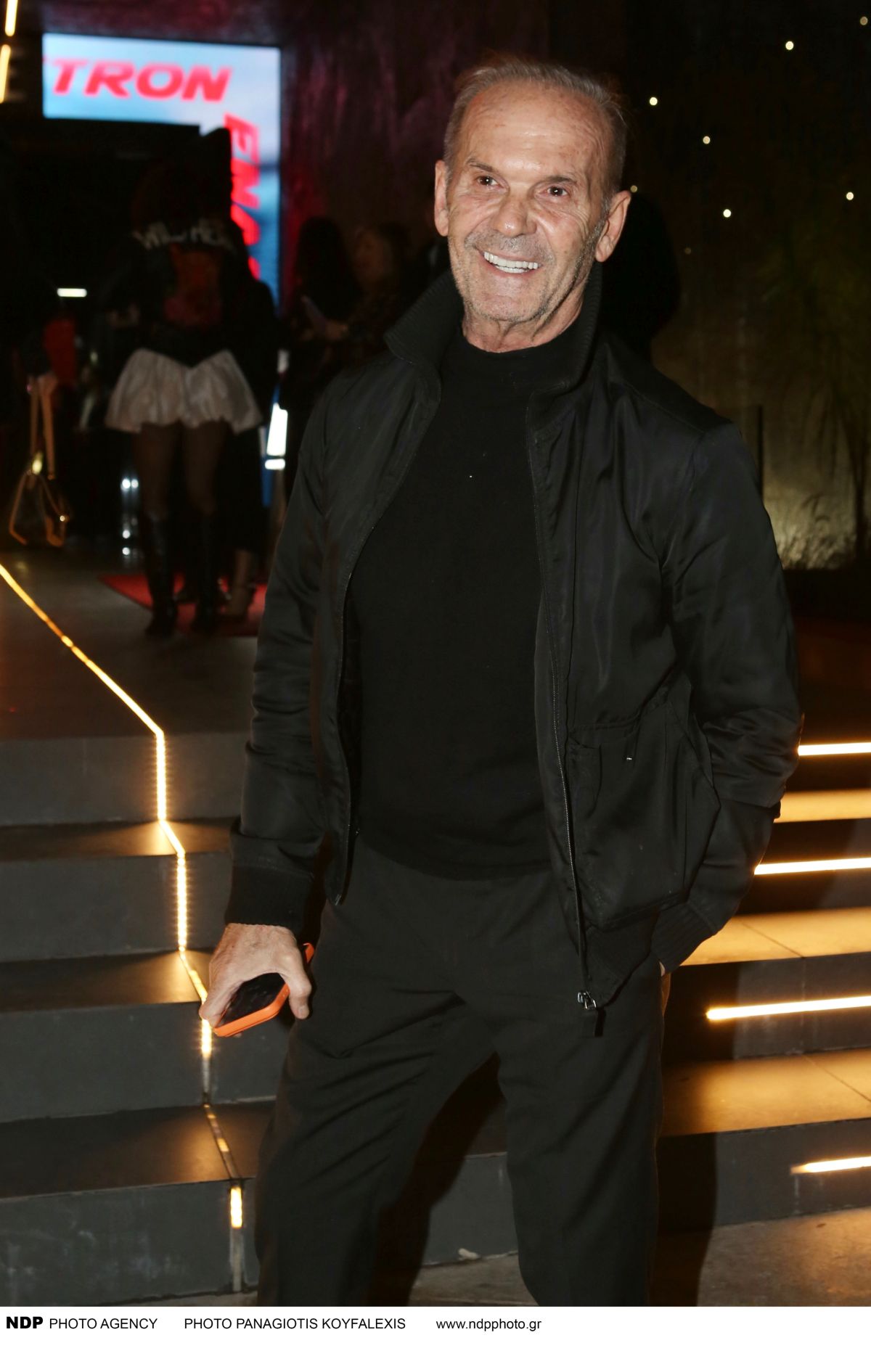 Ο Πέτρος Κωστόπουλος στην κοπή της πίτας του ΑΝΤ1