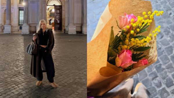 Η Φαίη Σκορδά στη Ρώμη