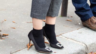 κάλτσες στο street style