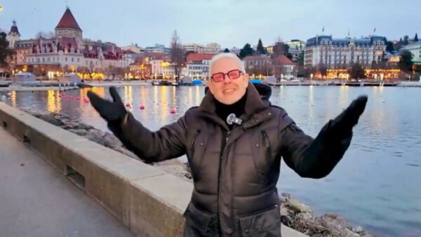 Εικόνες: Ολοκληρώνεται απόψε το ταξίδι του Τάσου Δούση στα γαλλόφωνα καντόνια της Ελβετίας