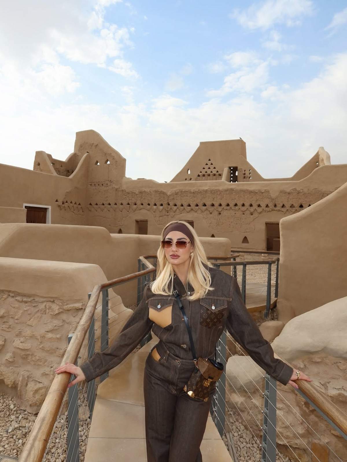 H Ιωάννα Τούνη στη Σαουδική Αραβία