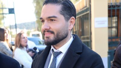 O Χρήστος Μάστορας έξω από τα δικαστήρια